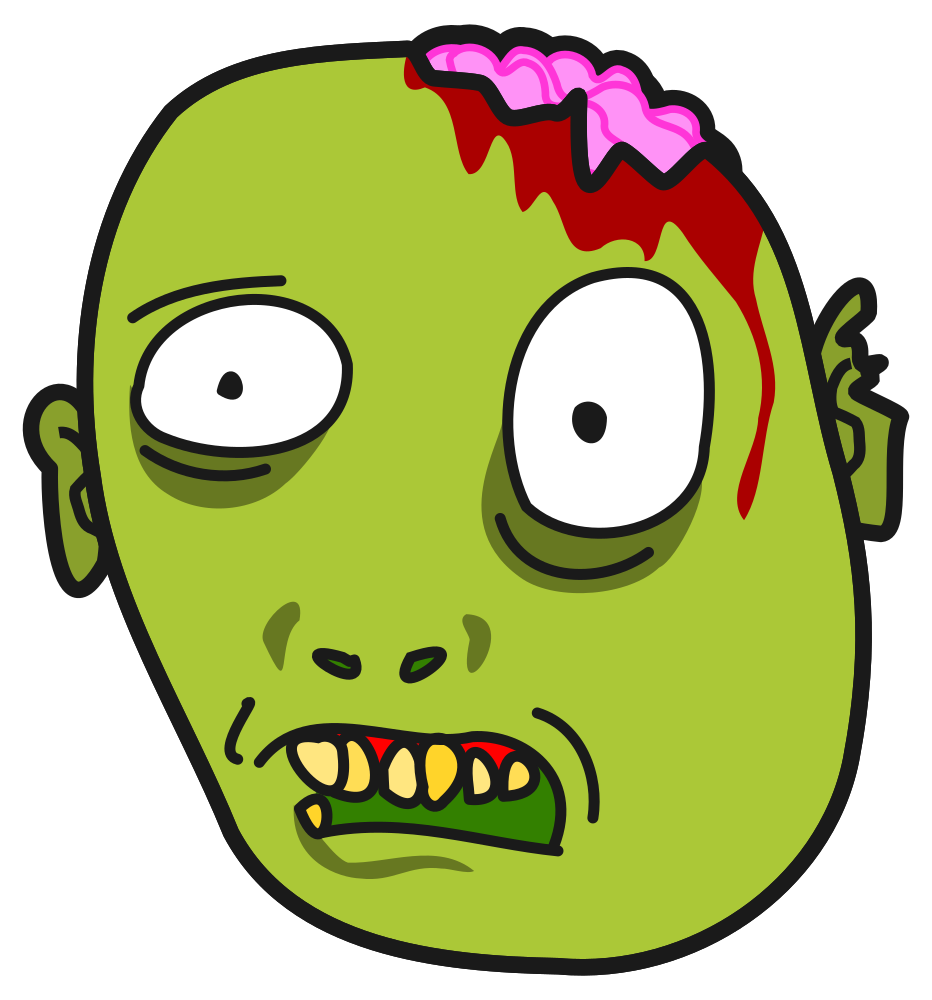 OnlineLabels Clip Art Zombi/Zombie